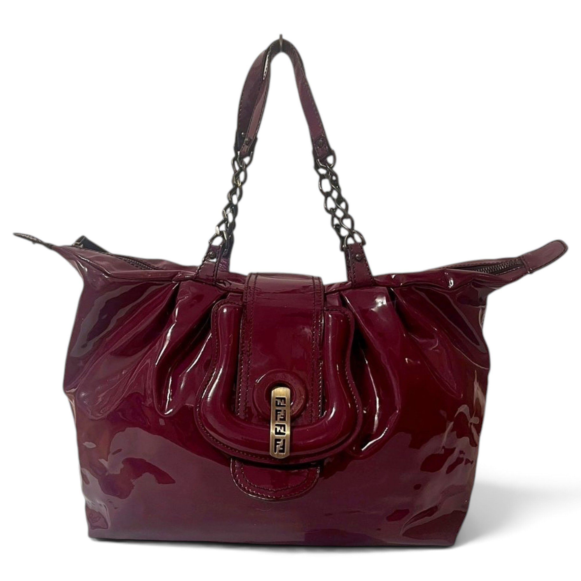 Bag patent leather handbag