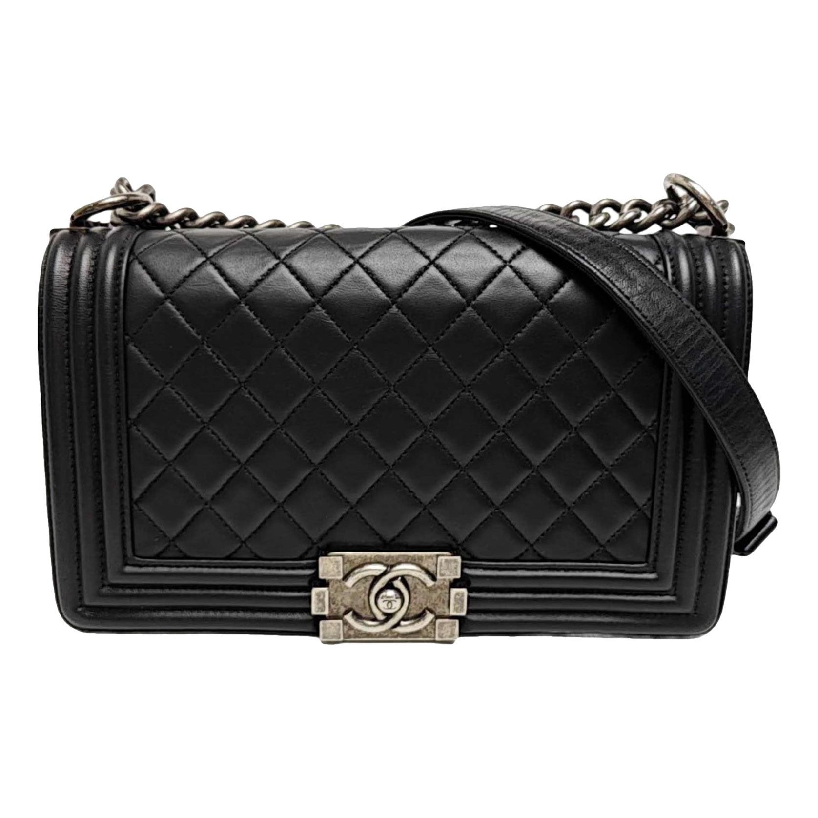 Boy leather crossbody bag