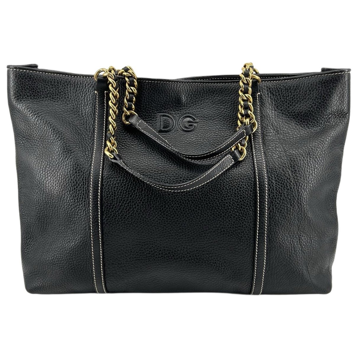 Leather tote