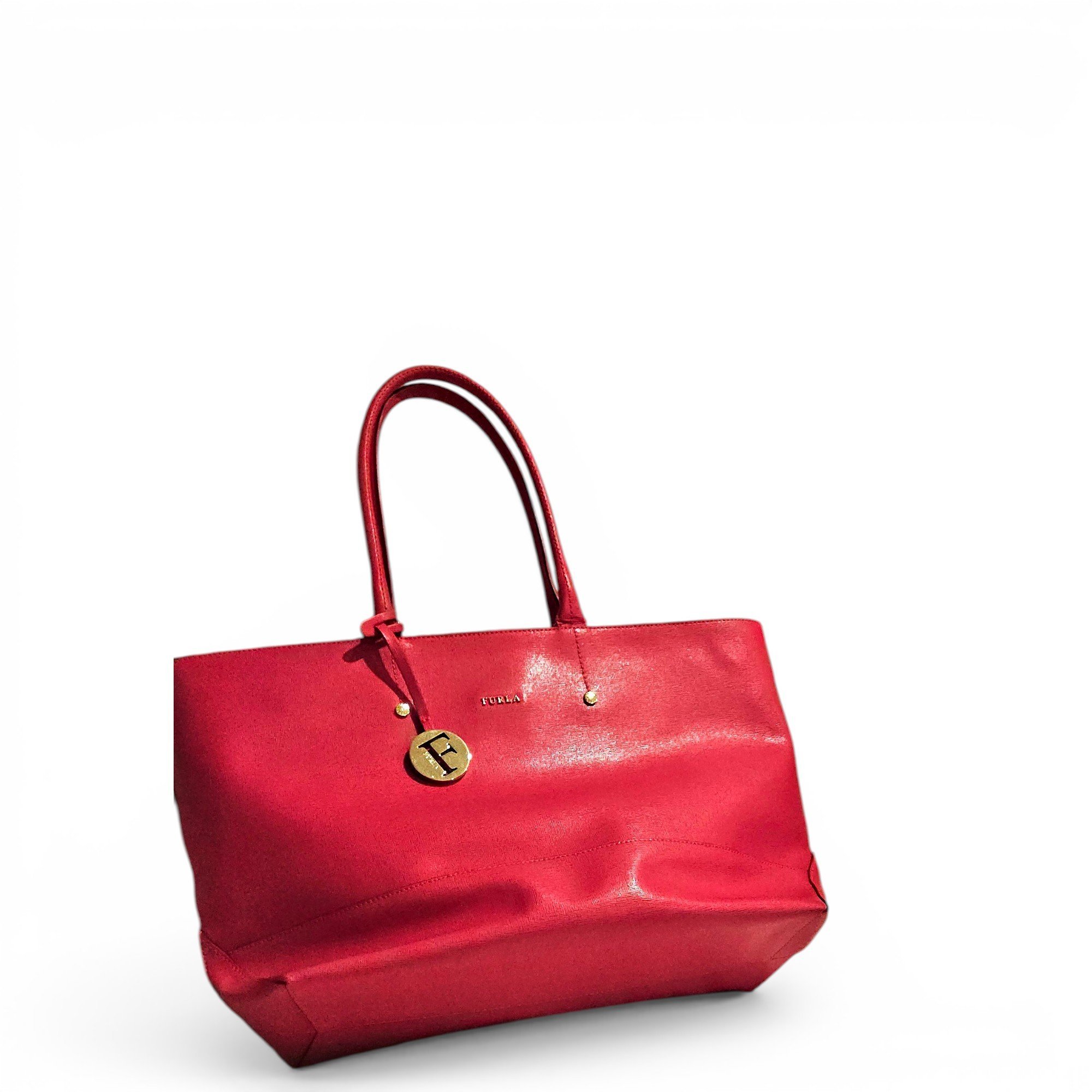 Leather tote