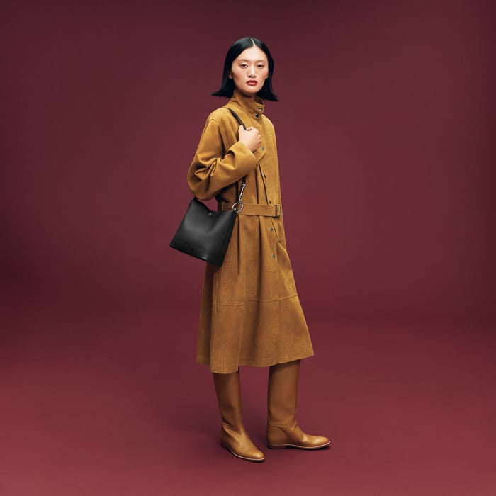 Noir Double Longe Bag