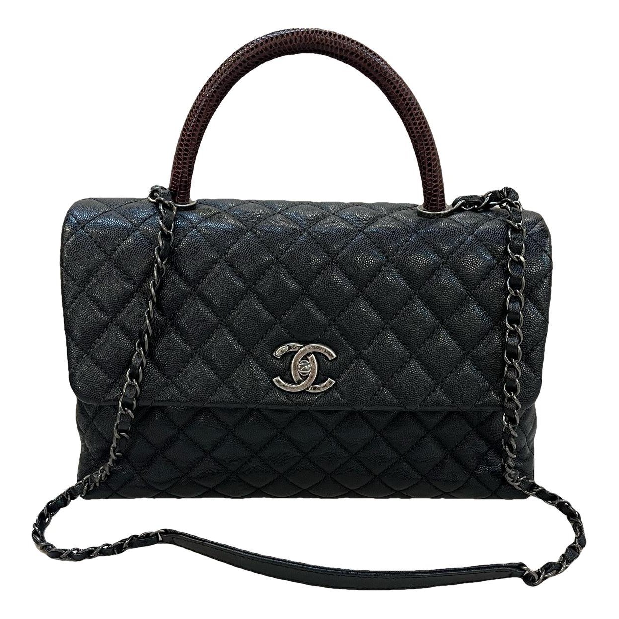 Coco Handle leather handbag