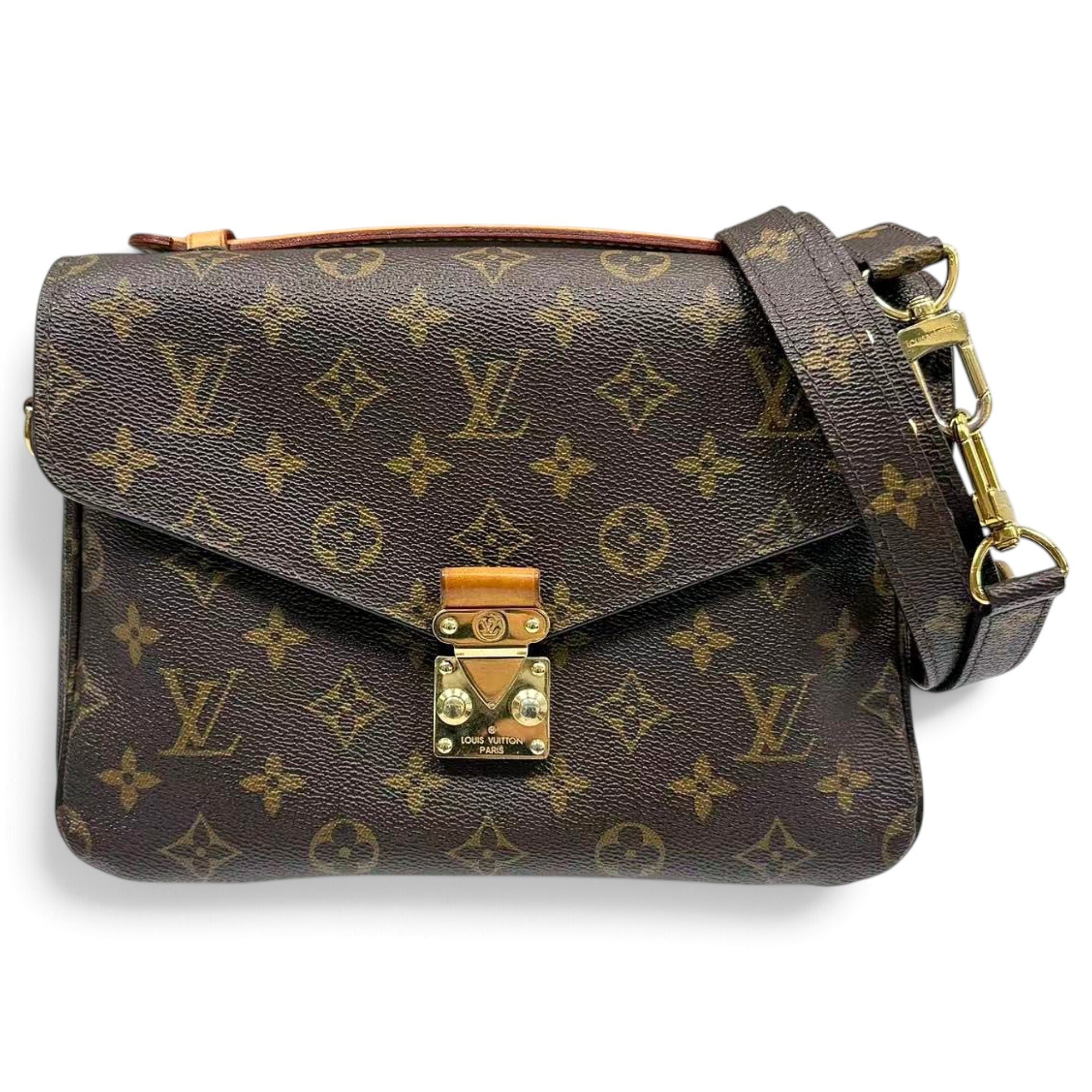 Metis leather handbag