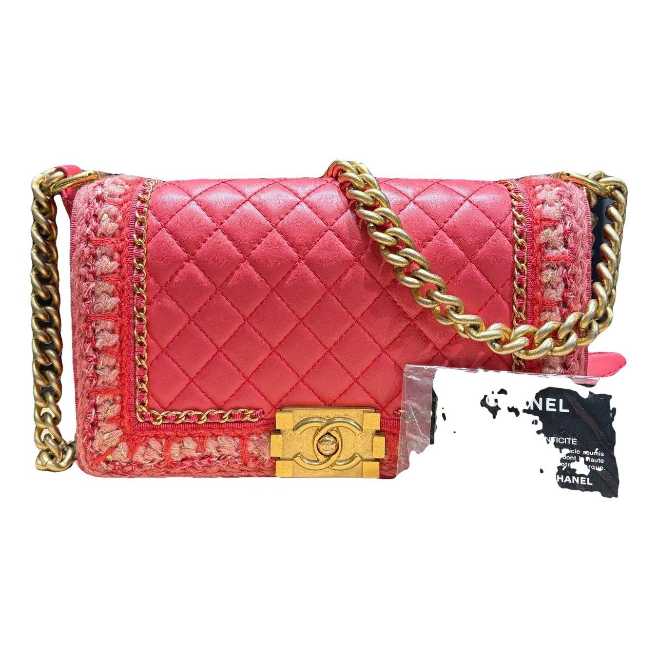 Boy leather crossbody bag
