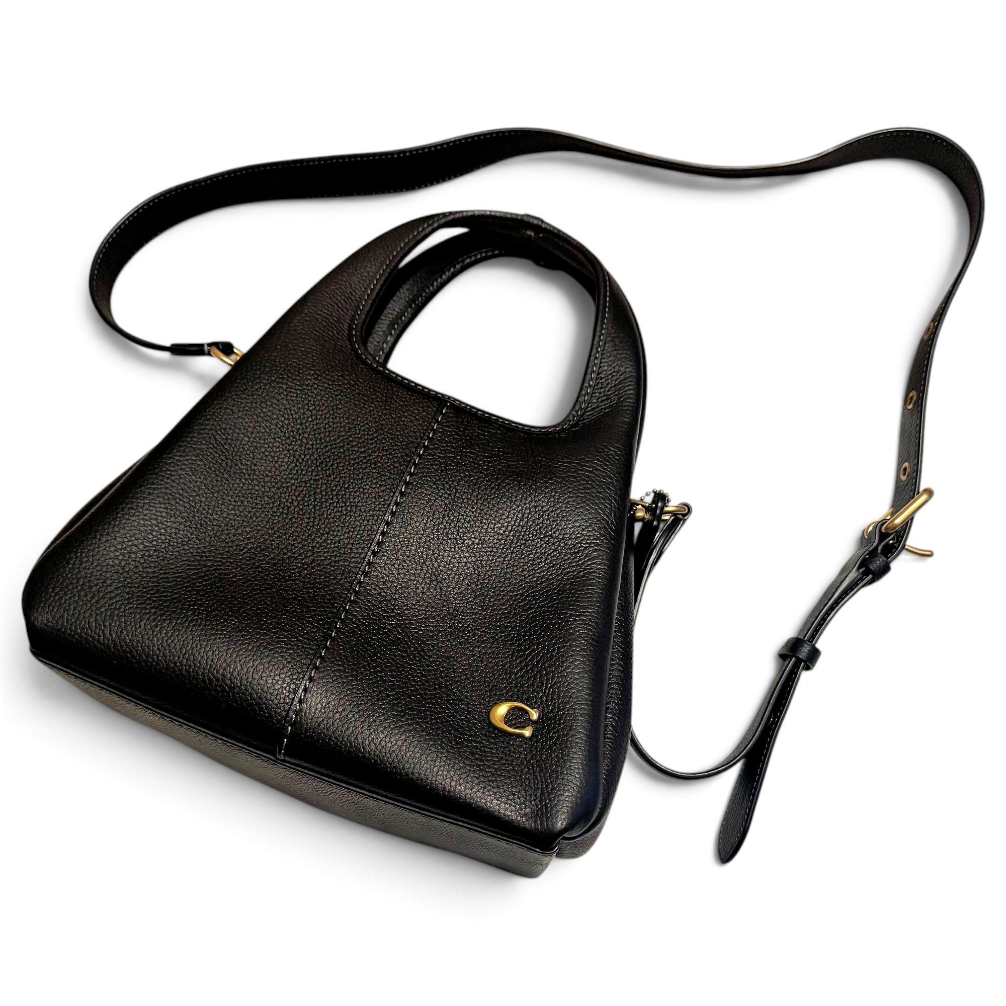 Leather crossbody bag