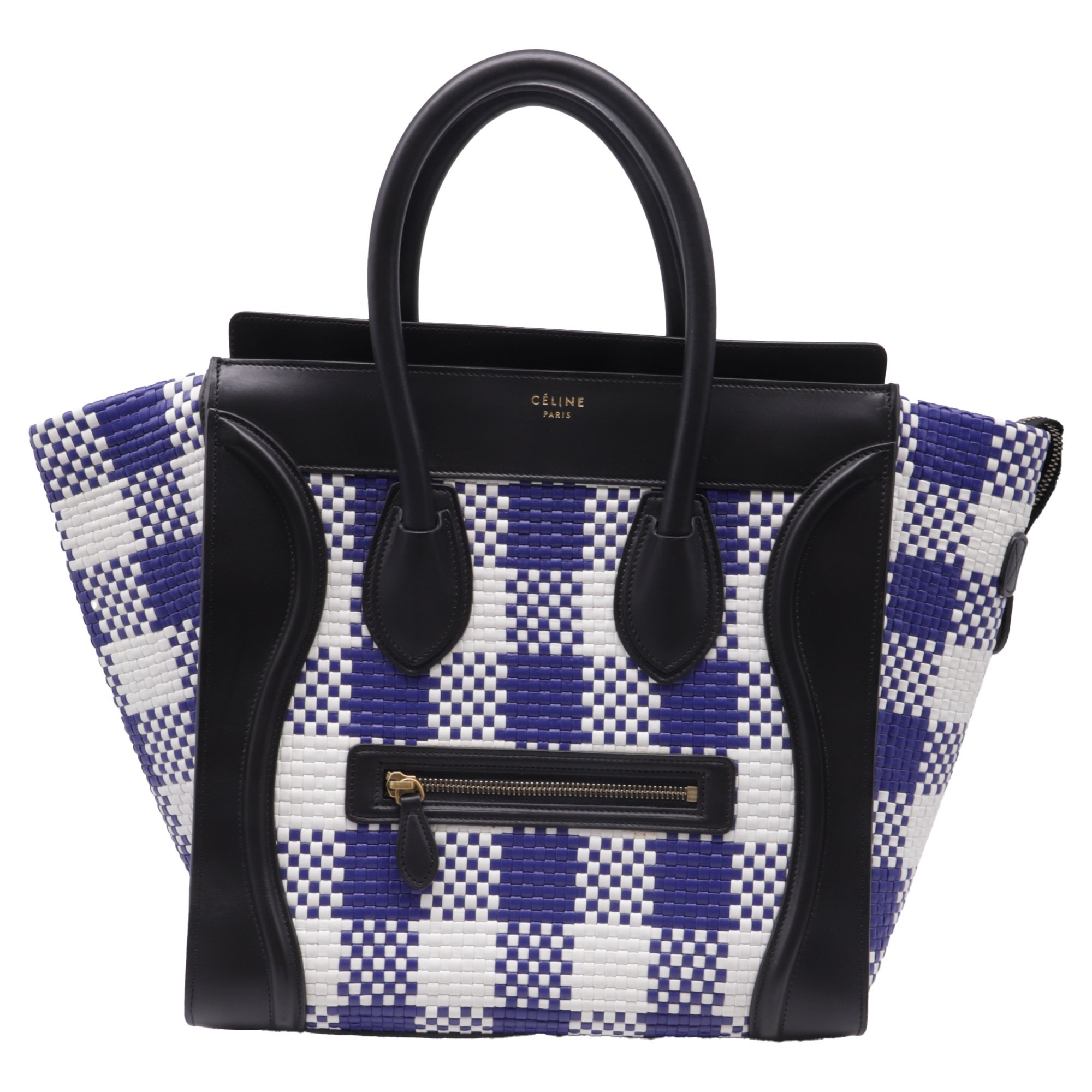 Luggage leather tote