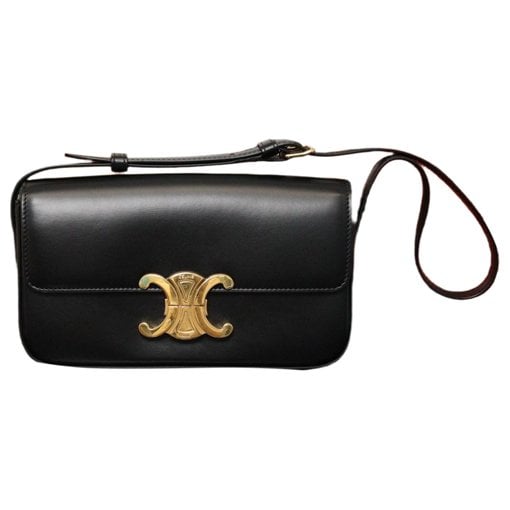 Triomphe Long leather handbag