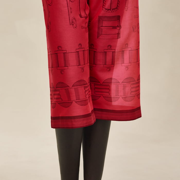 Rose Pivoine "Cahier Du Colporteur" Beach Pants
