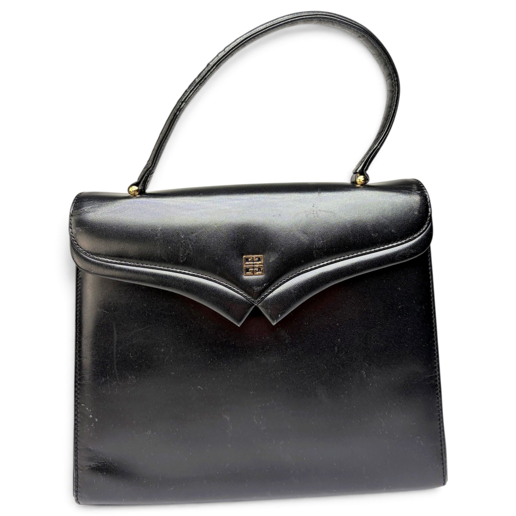4G leather handbag