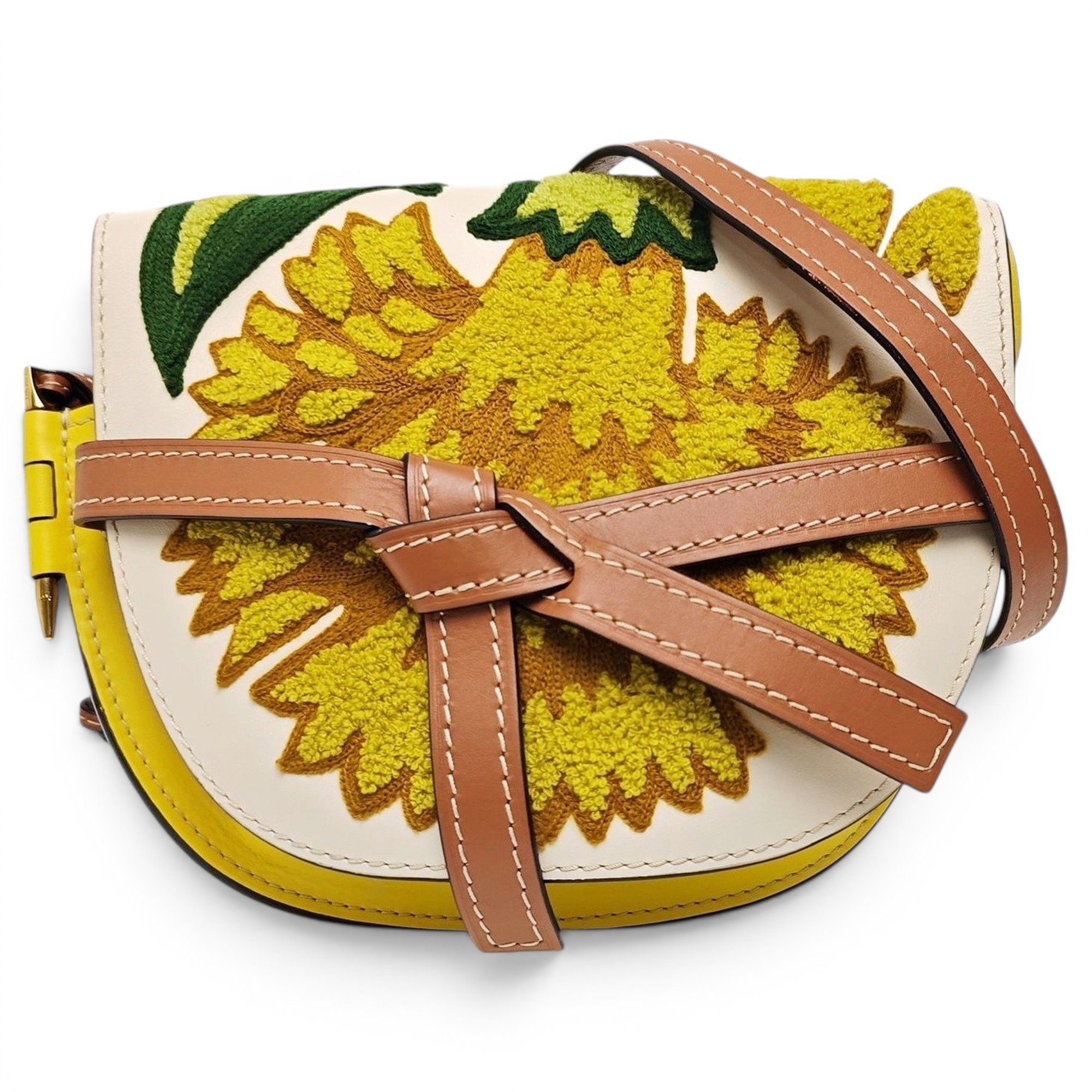 Gate leather handbag