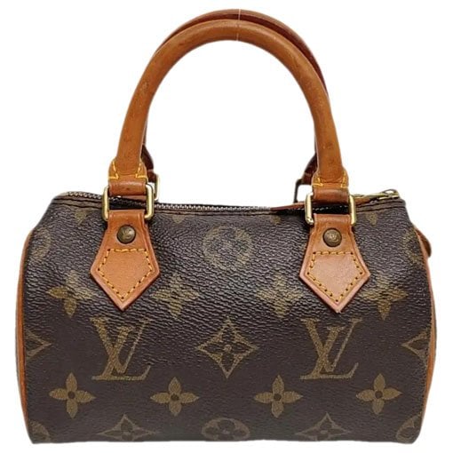 Nano Speedy / Mini HL leather handbag