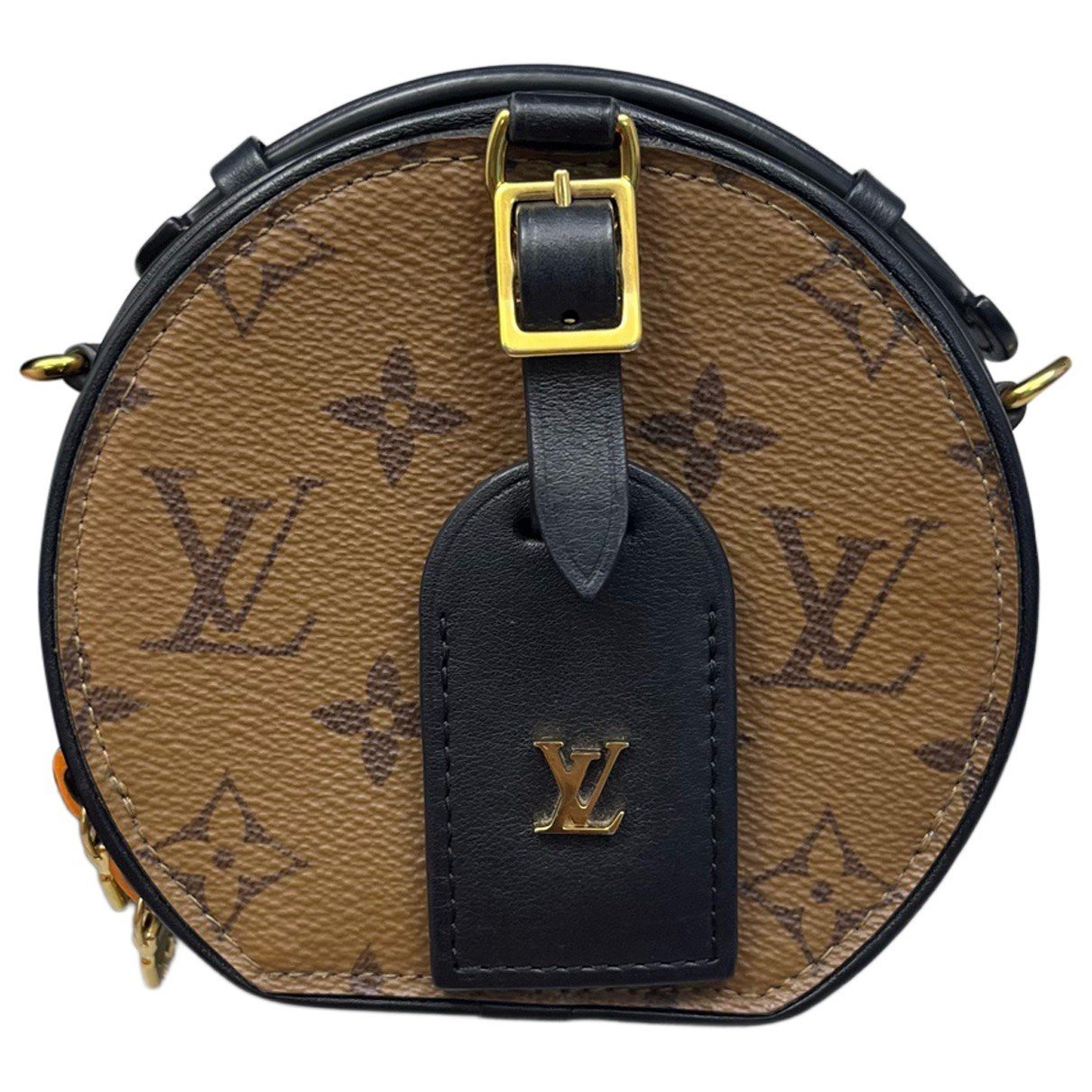 Boîte chapeau souple leather handbag