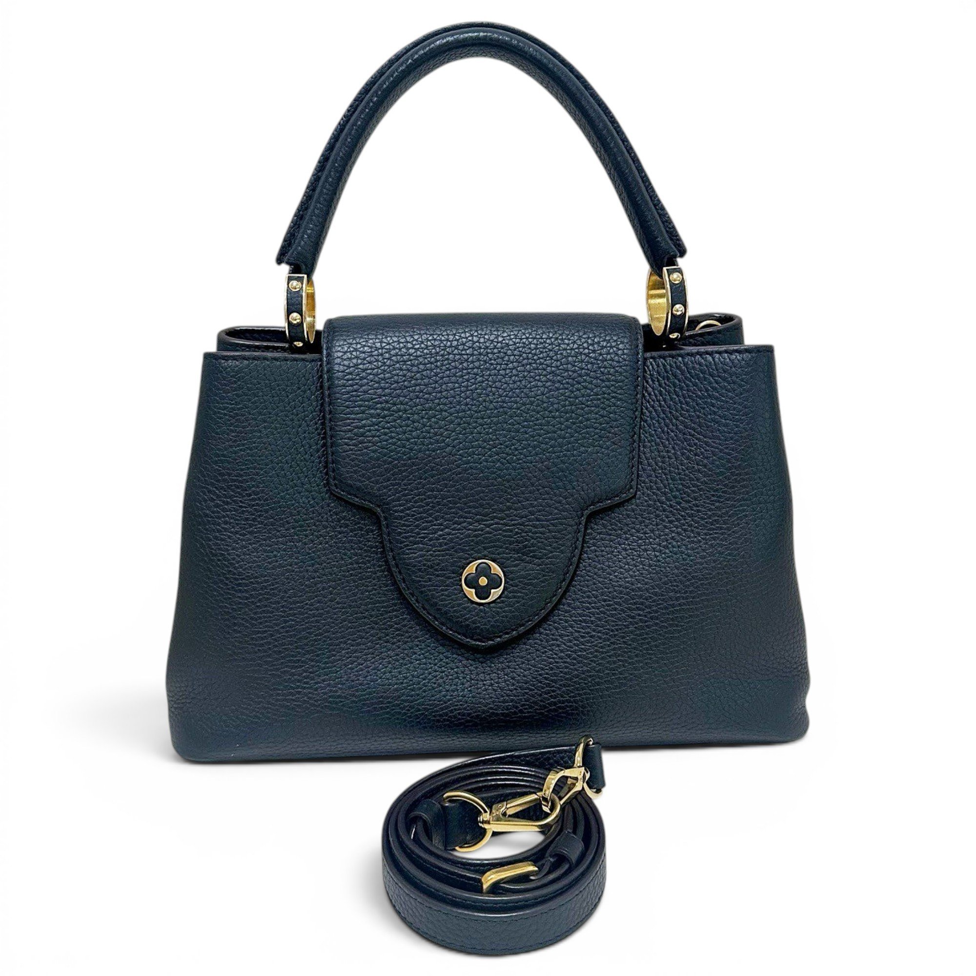 Capucines leather handbag