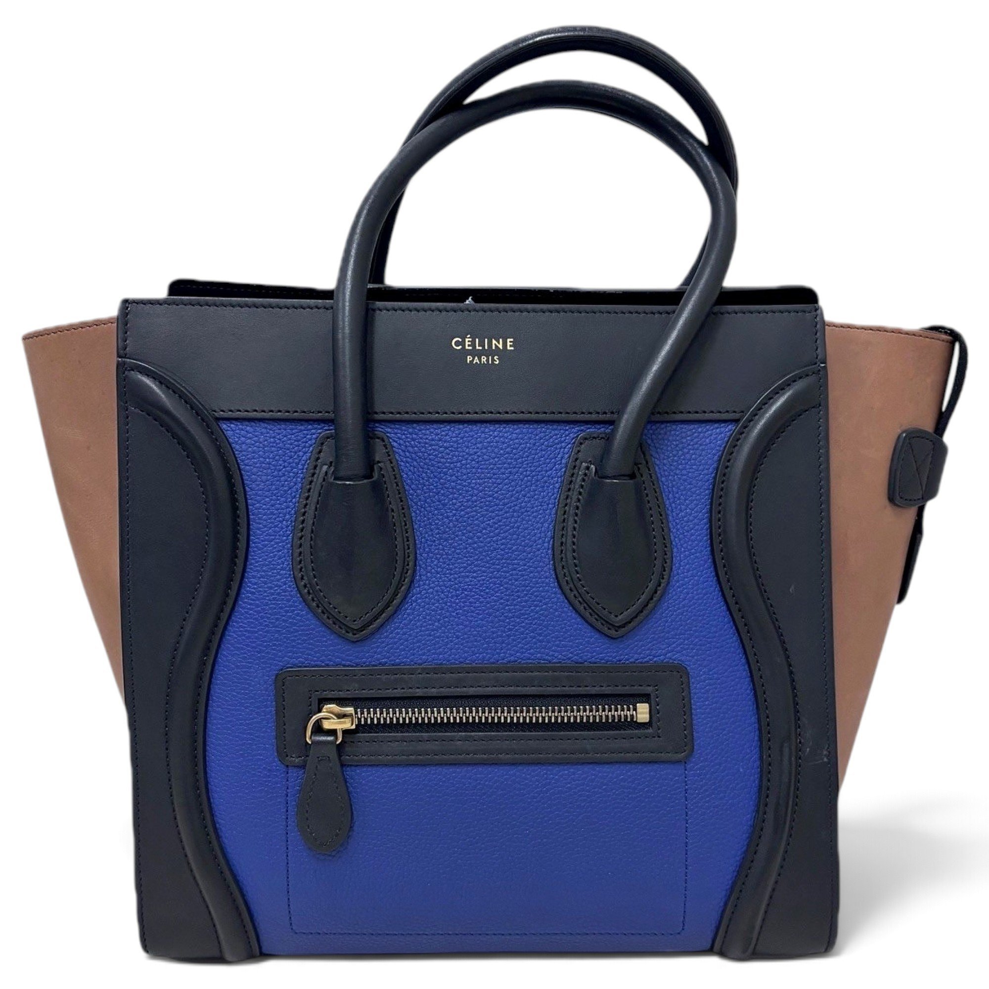 Luggage leather handbag