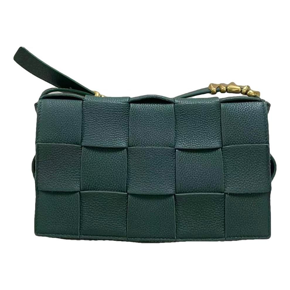 Cassette leather crossbody bag