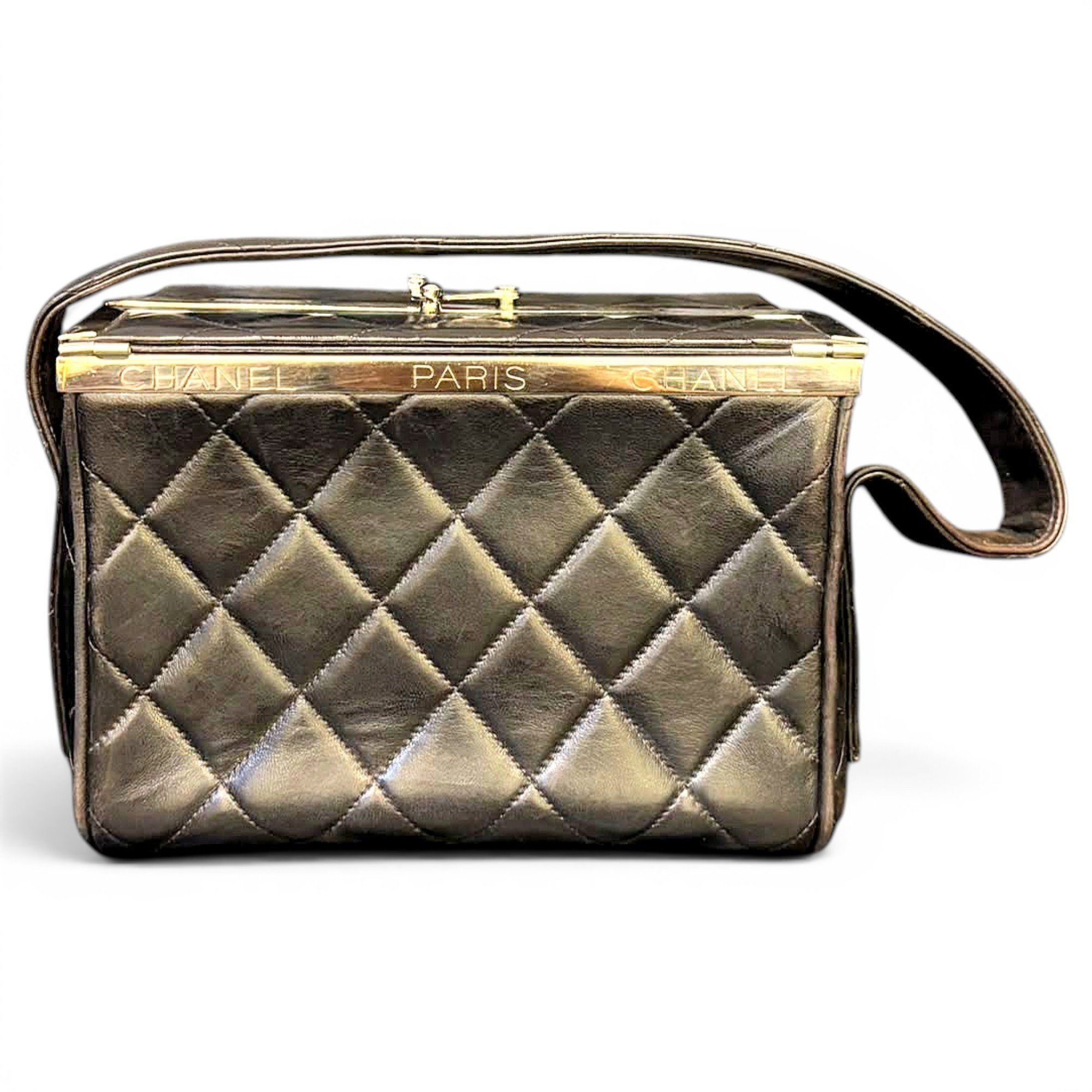 Leather mini bag