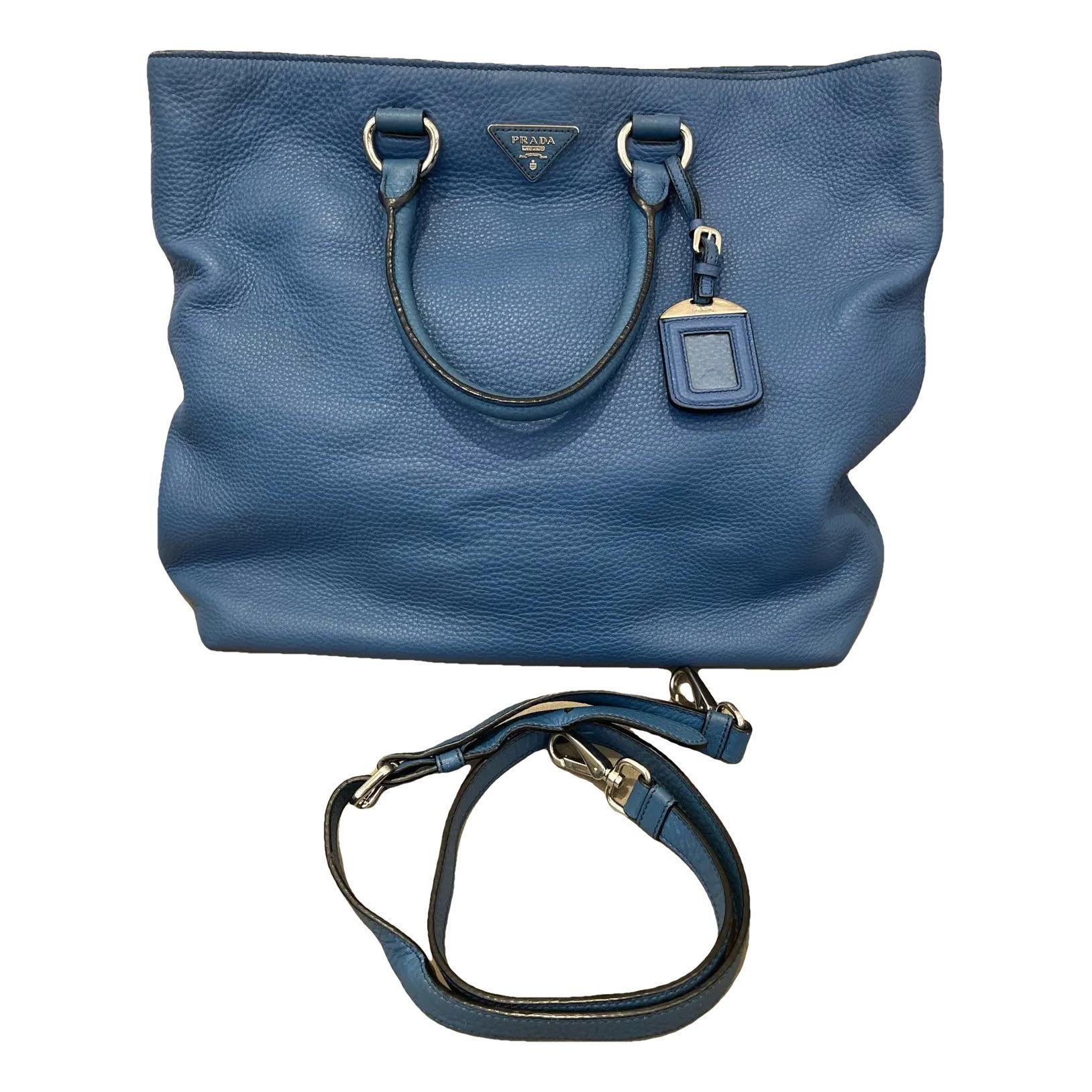 Panier leather handbag
