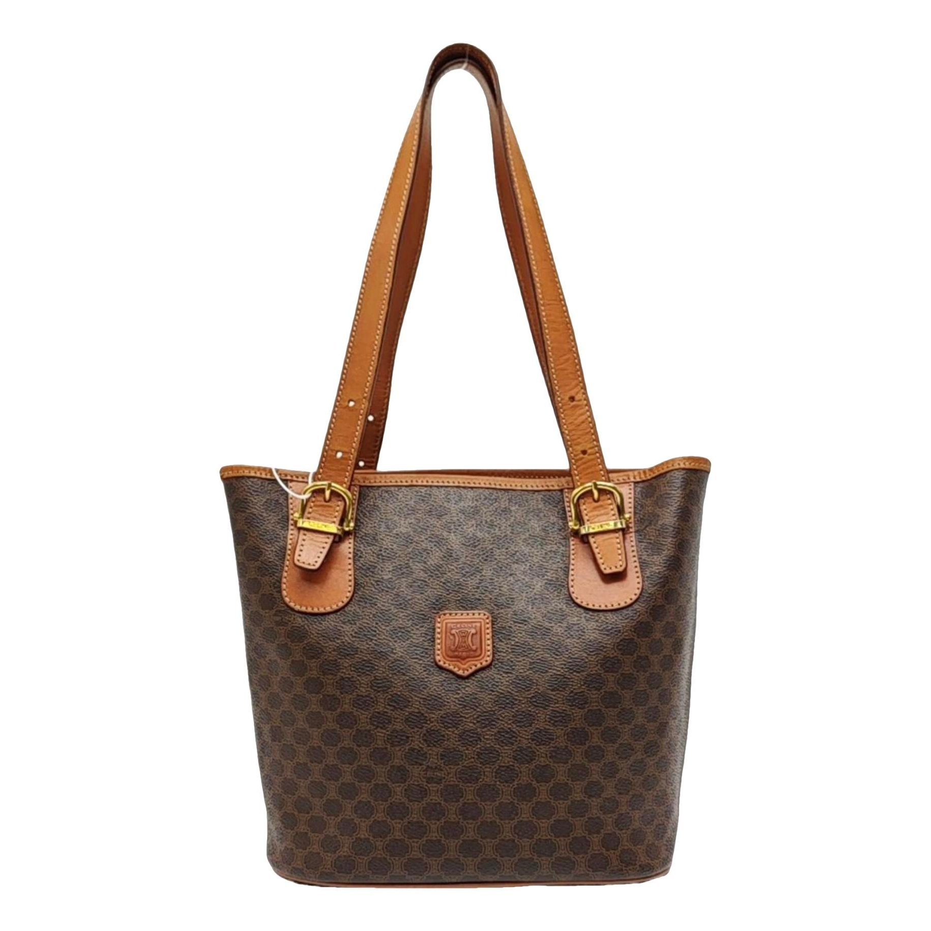 Leather tote