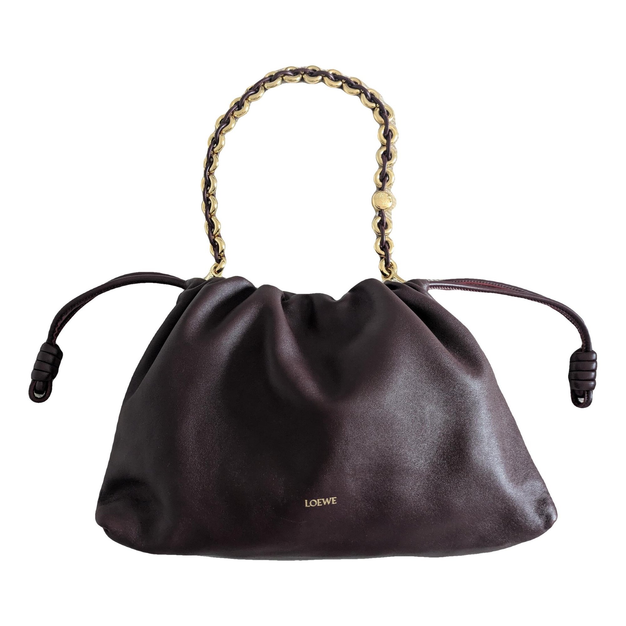 Flamenco leather handbag
