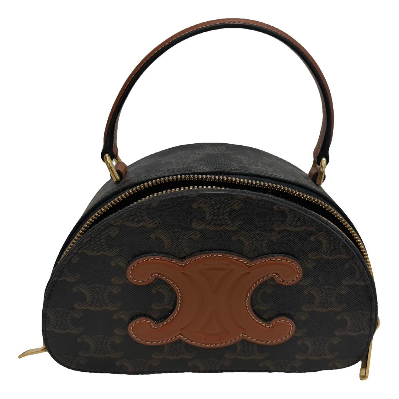 Vinyl handbag