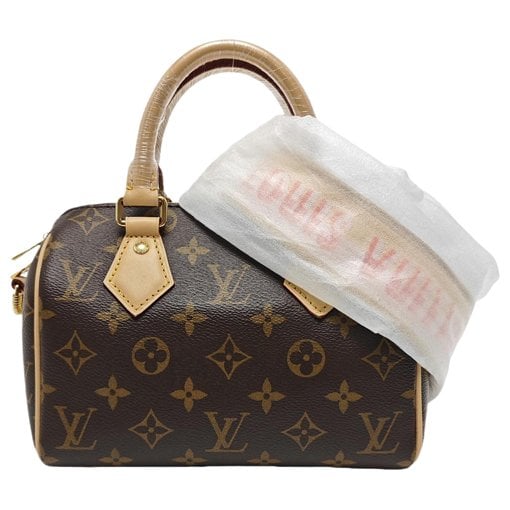 Louis Vuitton Nano Speedy / Mini HL leather handbag