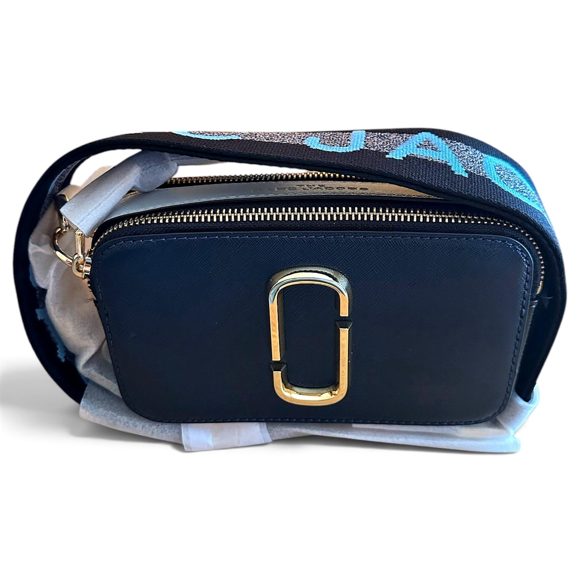 Snapshot leather crossbody bag