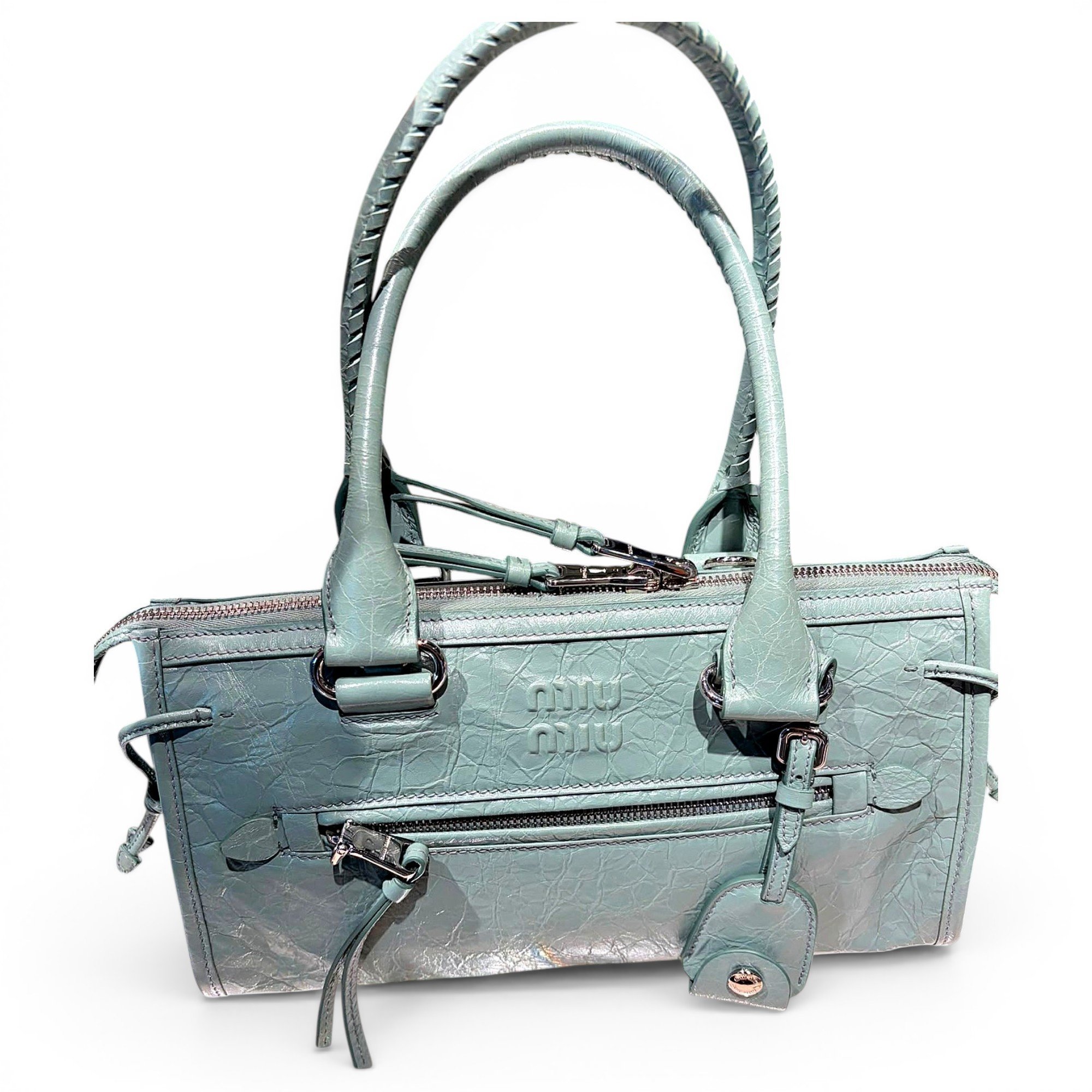Arcadie leather handbag