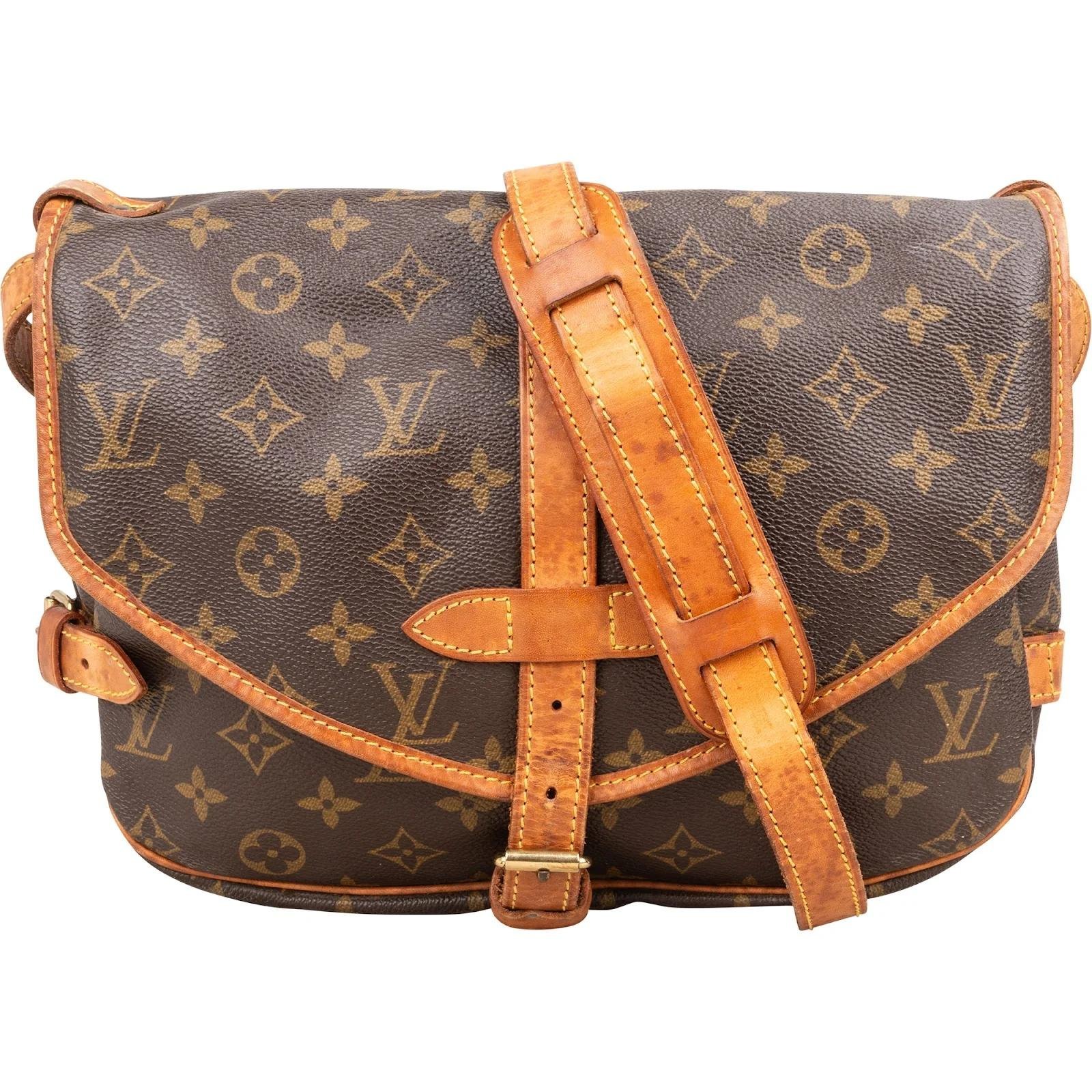 Saumur leather crossbody bag