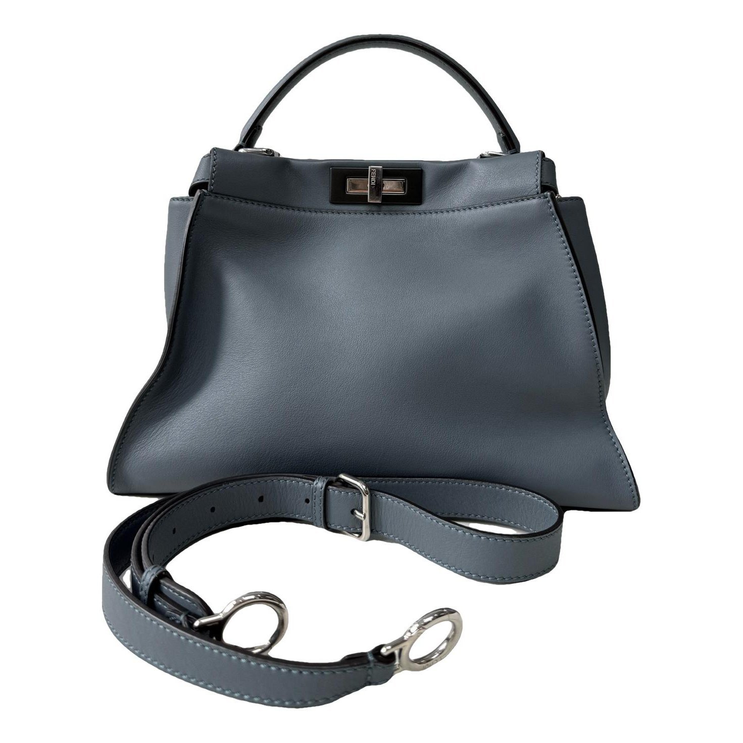 Peekaboo leather handbag