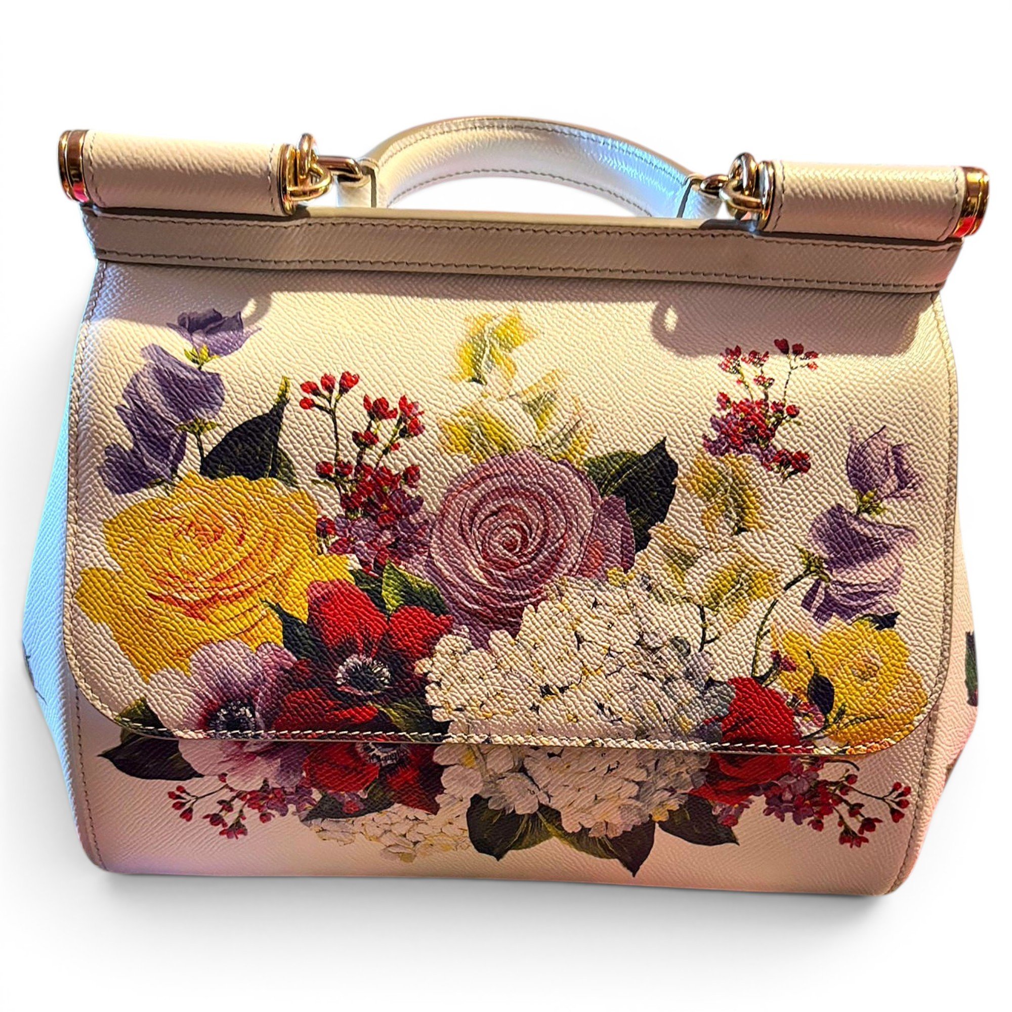 Dolce & Gabbana Sicily leather crossbody bag