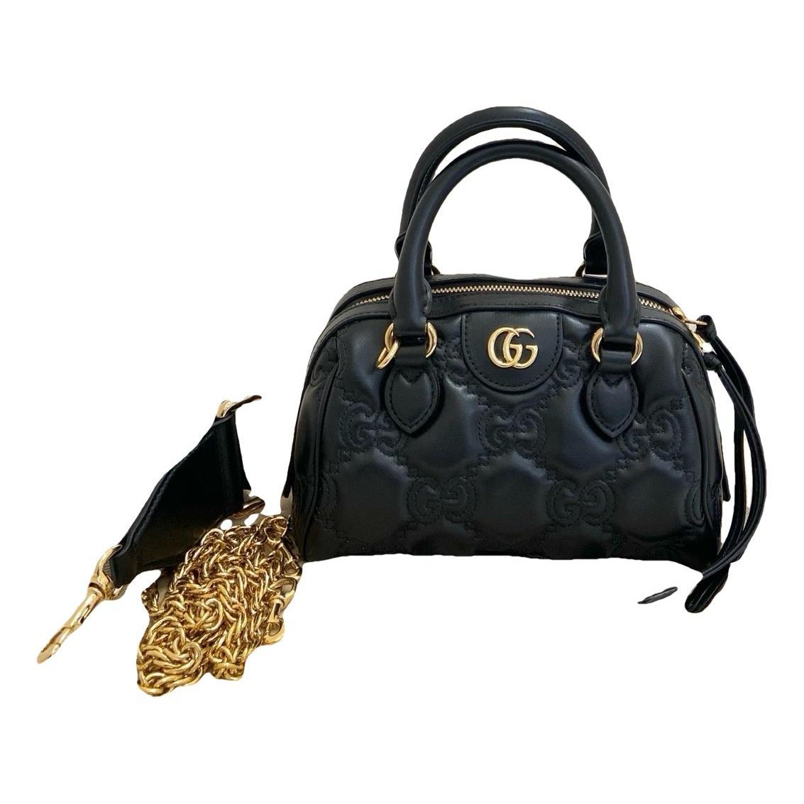 Leather handbag