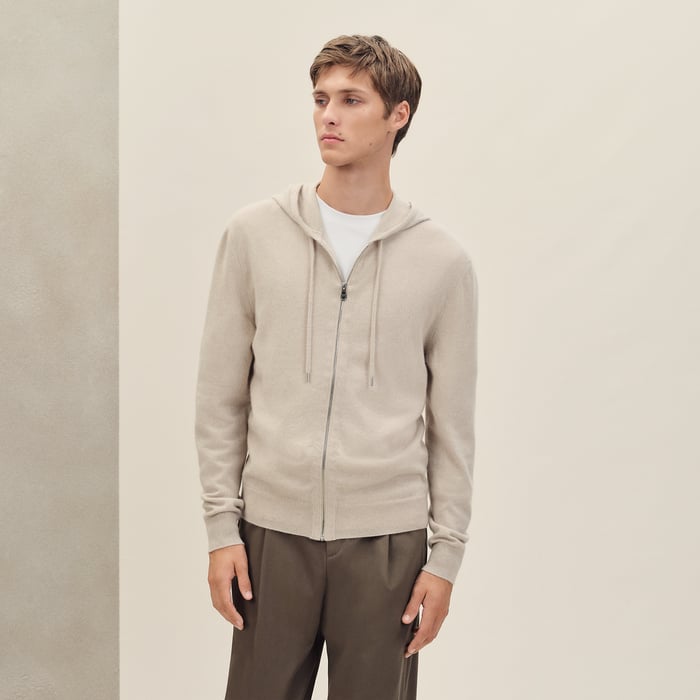 Ficelle "Maillon Chaine d'Ancre" Hooded Jacket