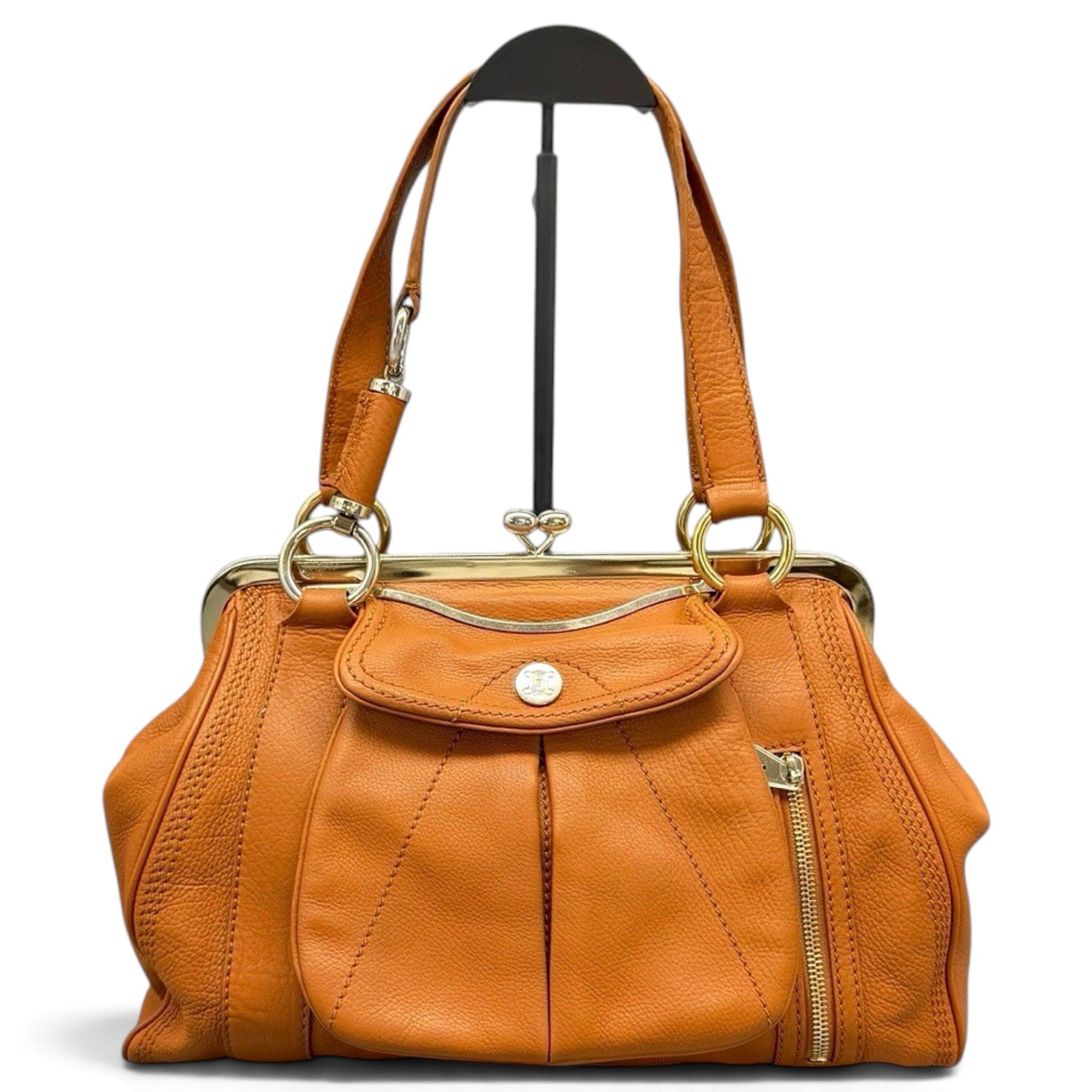 Leather handbag