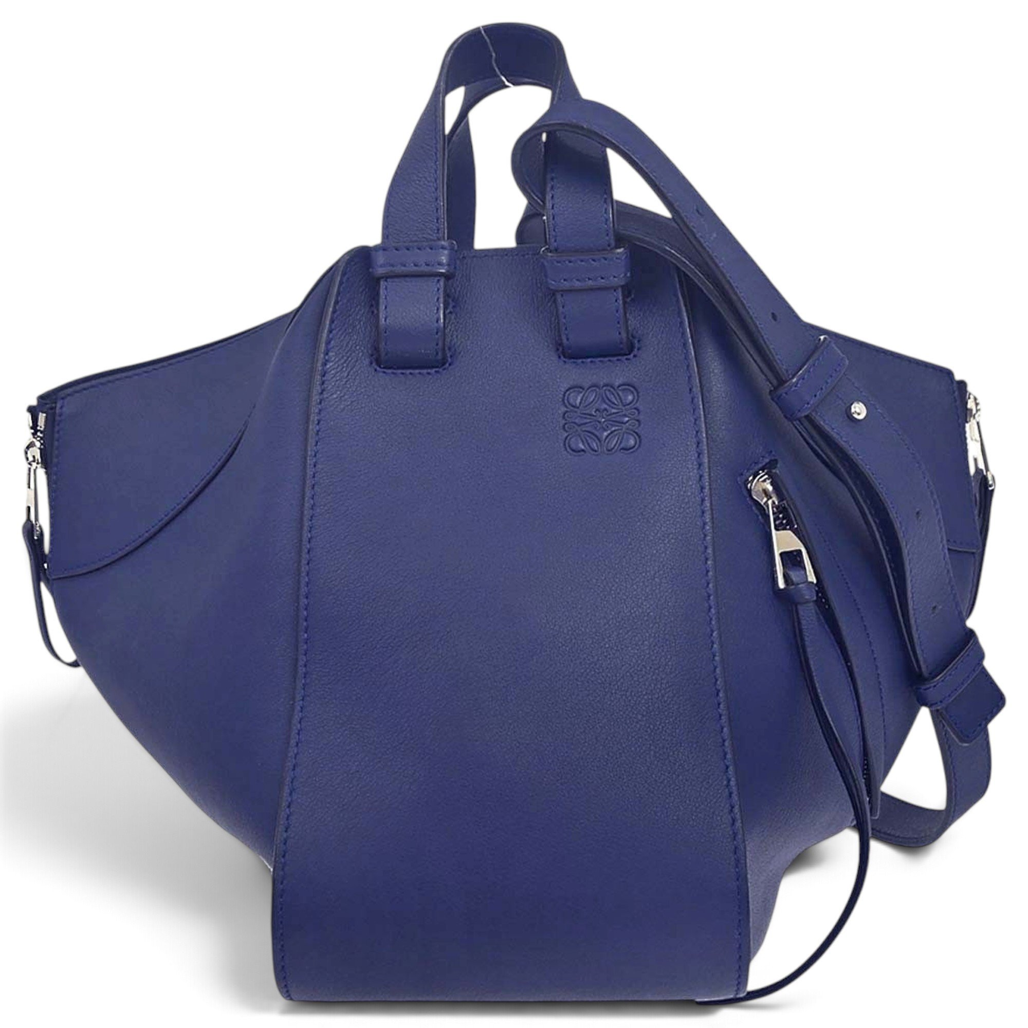 Hammock leather handbag