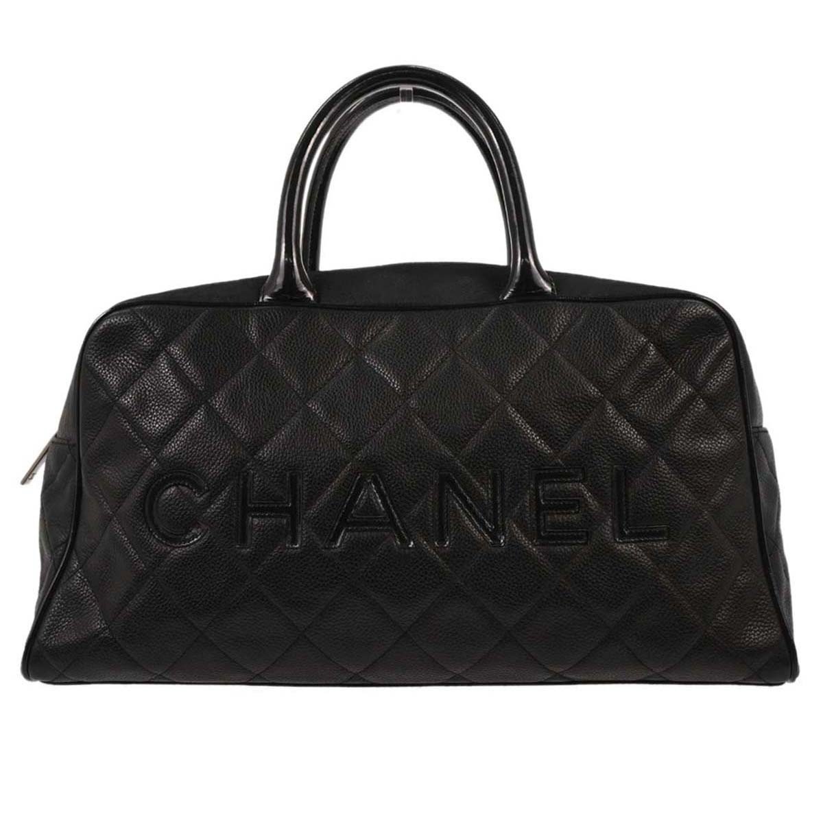 Trendy CC Bowler leather handbag