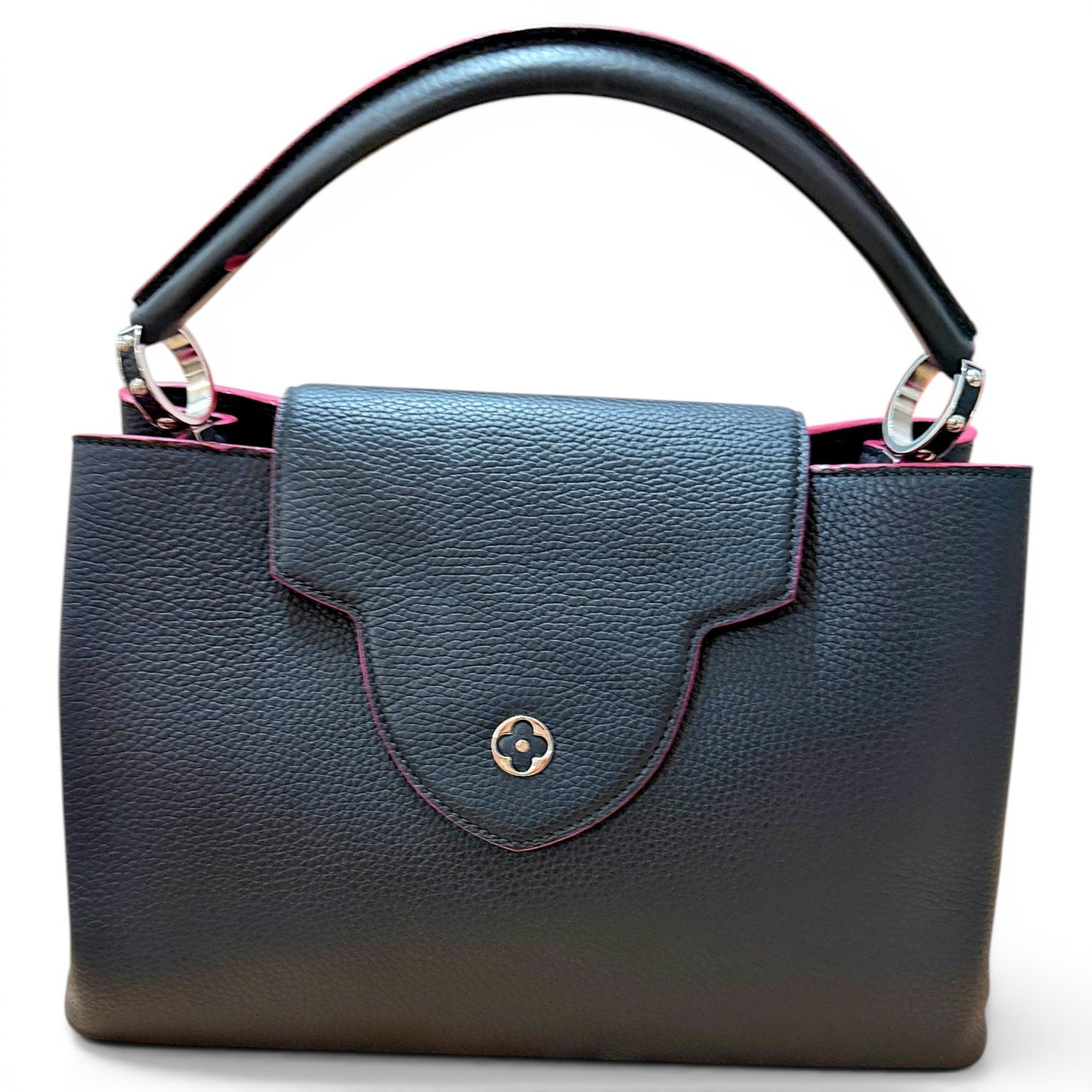 Capucines leather handbag