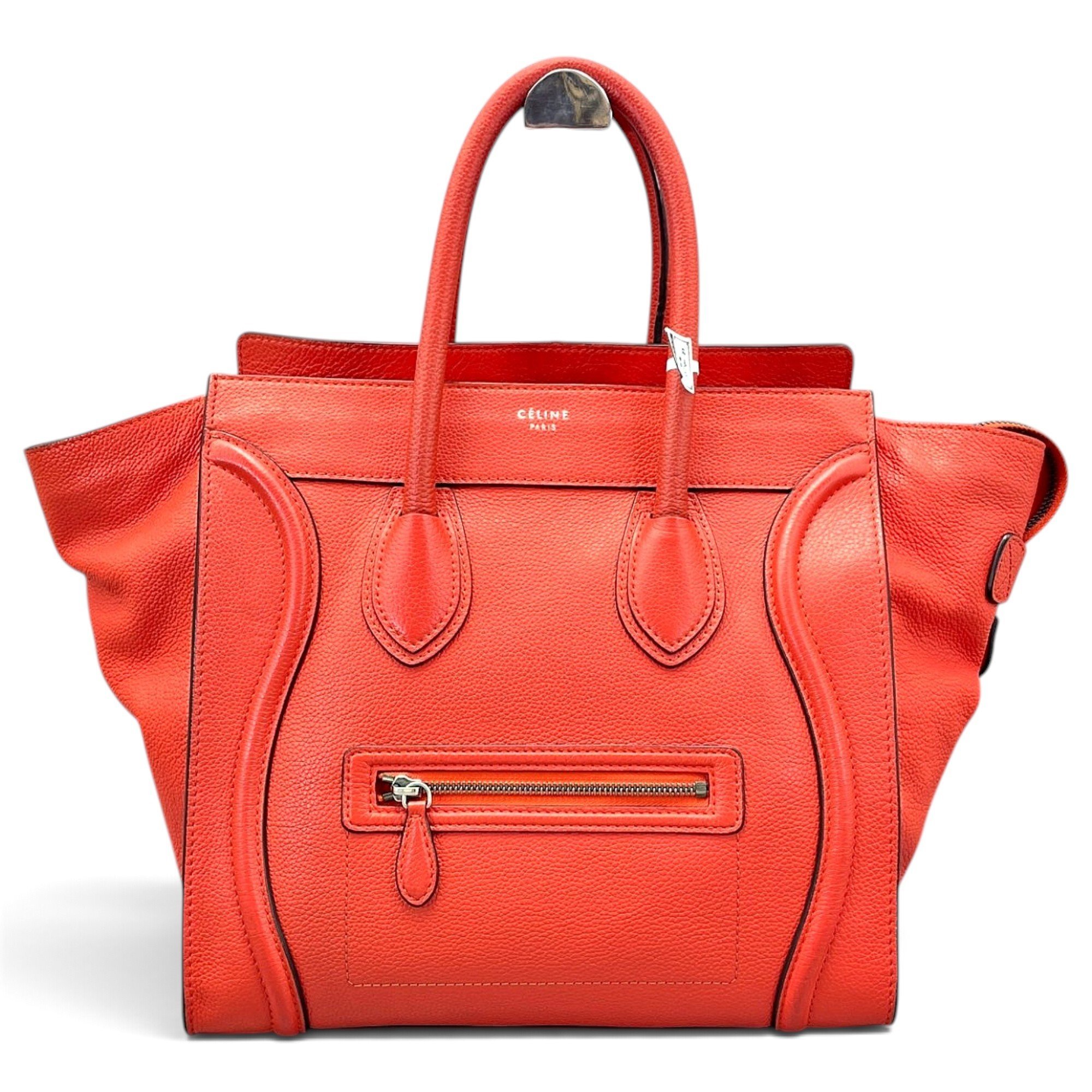 Luggage leather tote