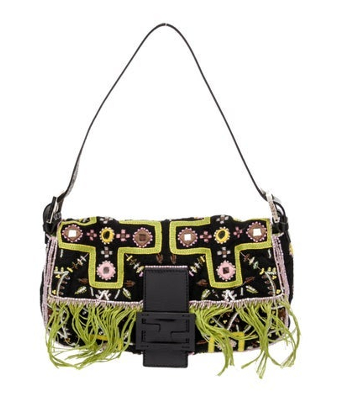 Fendi Canvas Baguette