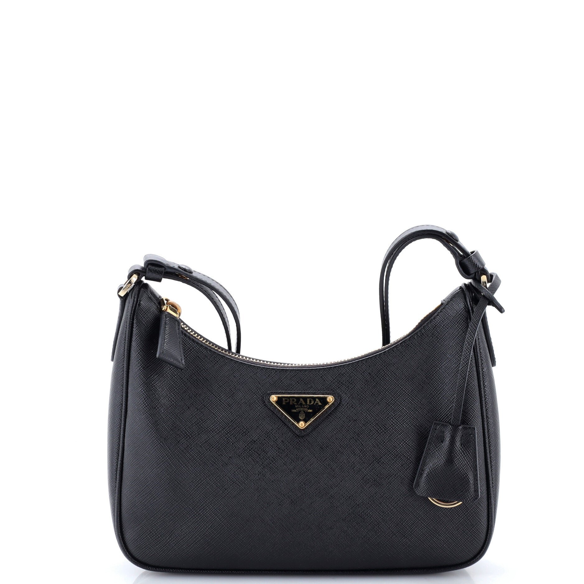Re-Edition Hobo Saffiano Leather Mini