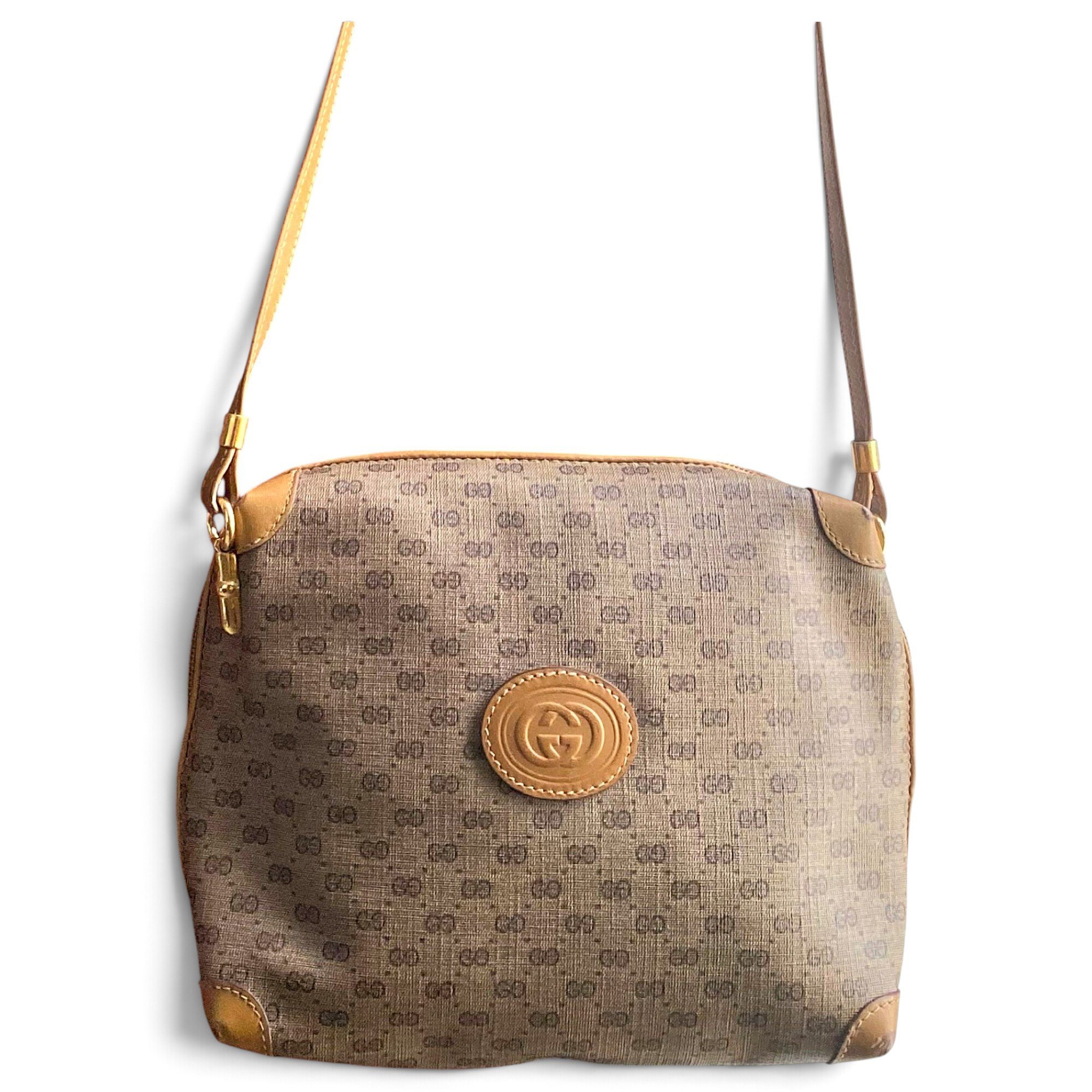 Vinyl handbag