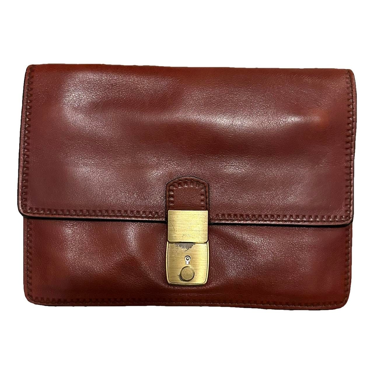 Bally Leather clutch bag