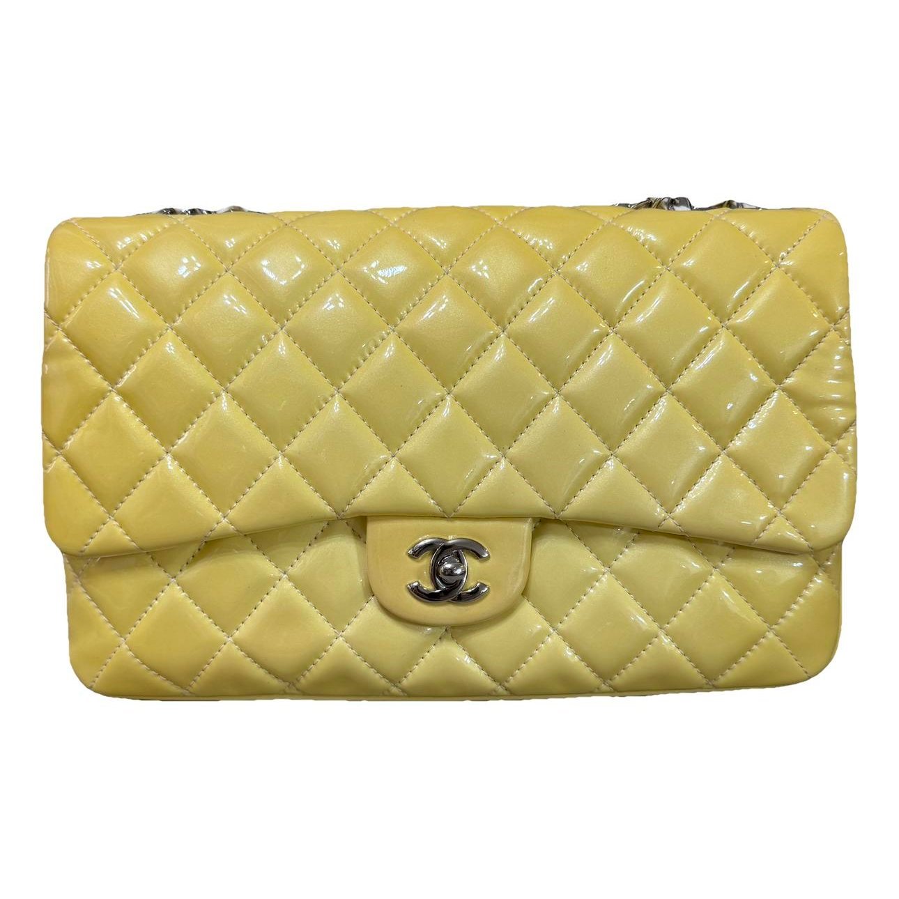 Timeless/Classique patent leather handbag