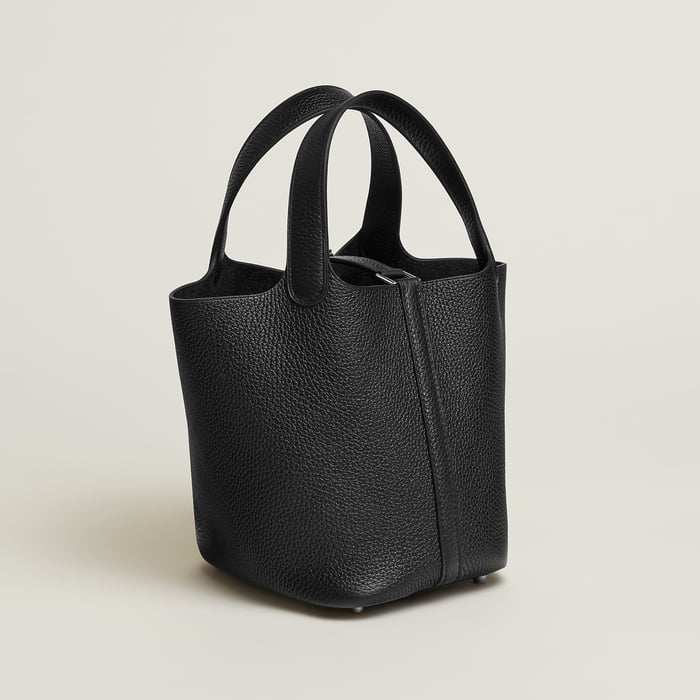 Noir Picotin Lock 18 Bag