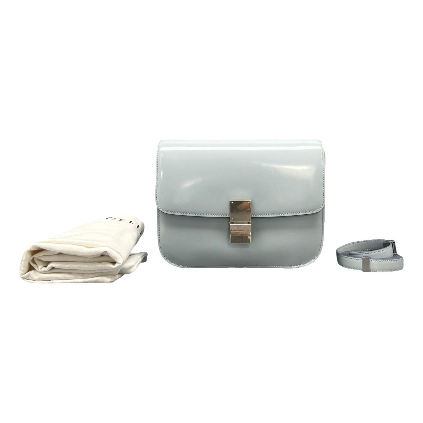 Classic leather crossbody bag