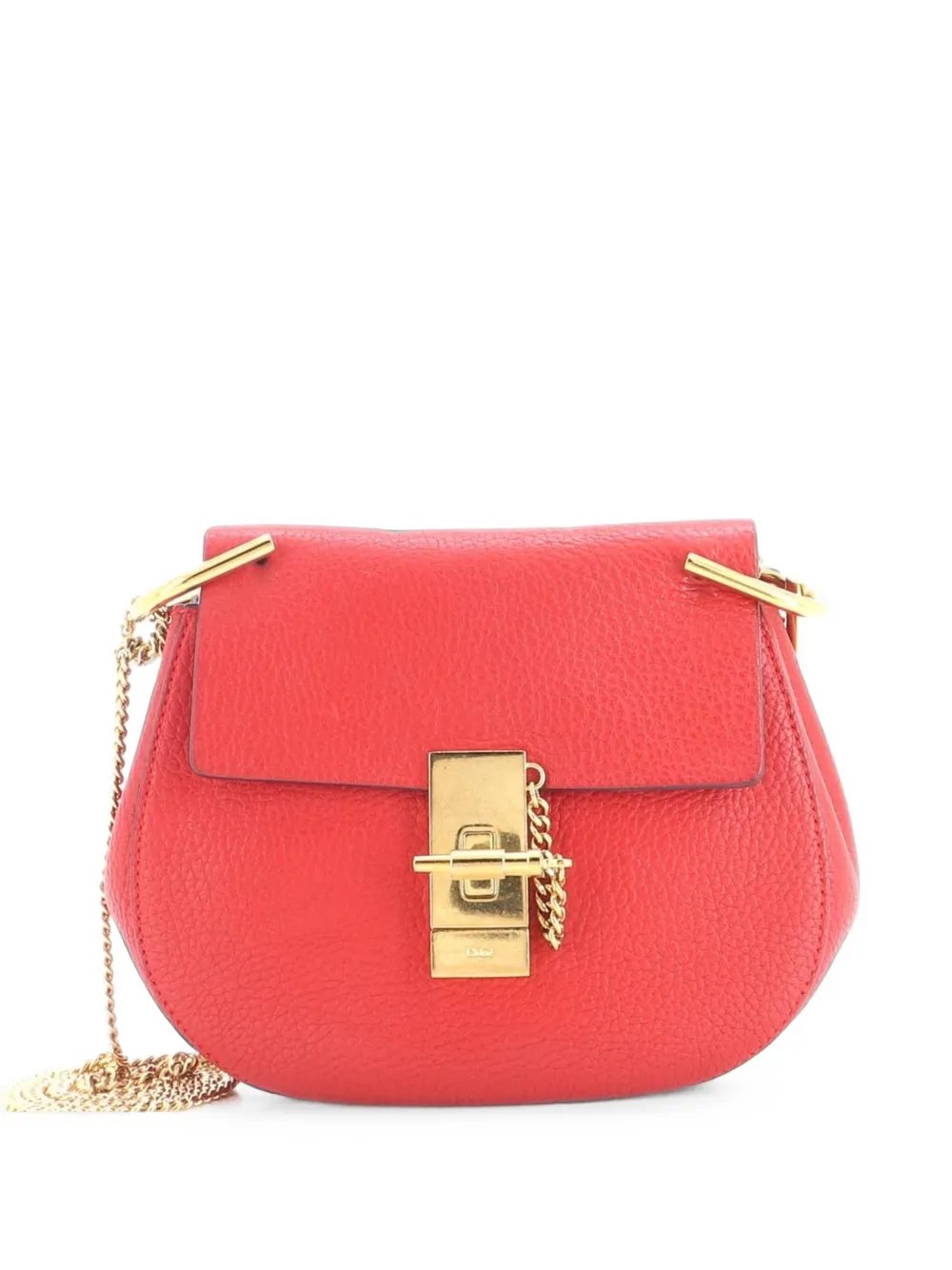 Drew Leather Mini crossbody bag
