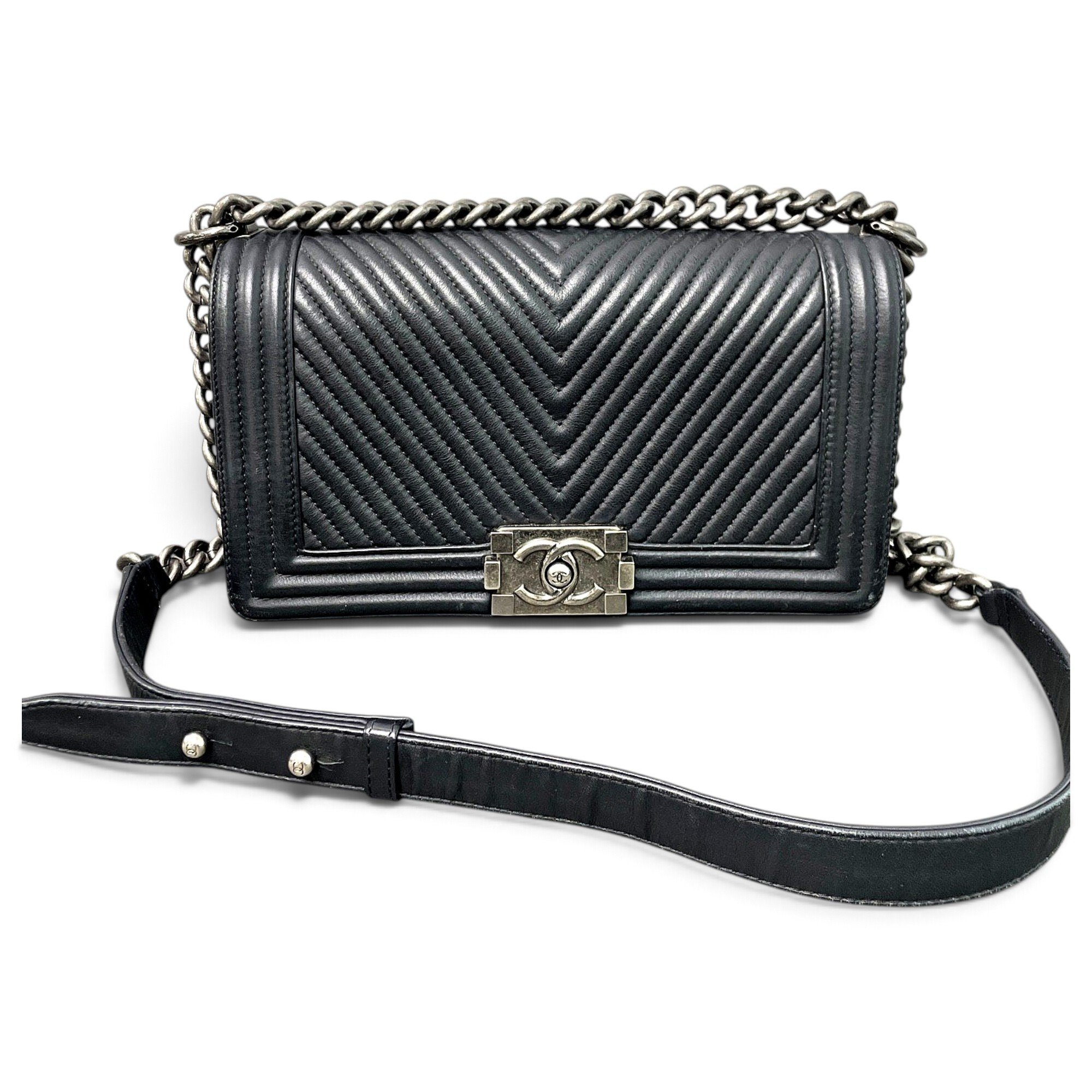 Boy leather handbag