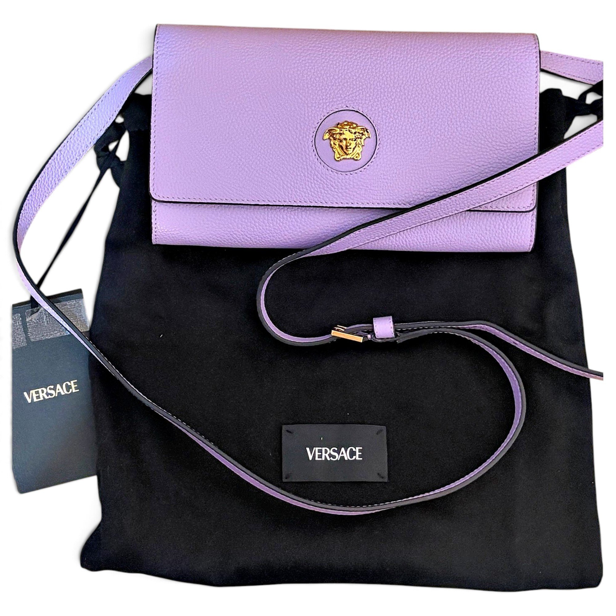 La Medusa leather crossbody bag