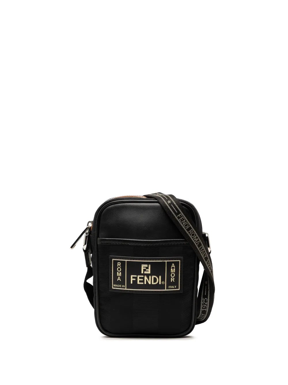 2010-2026 Small Pequin Nylon Roma Amor Messenger Bag crossbody bag