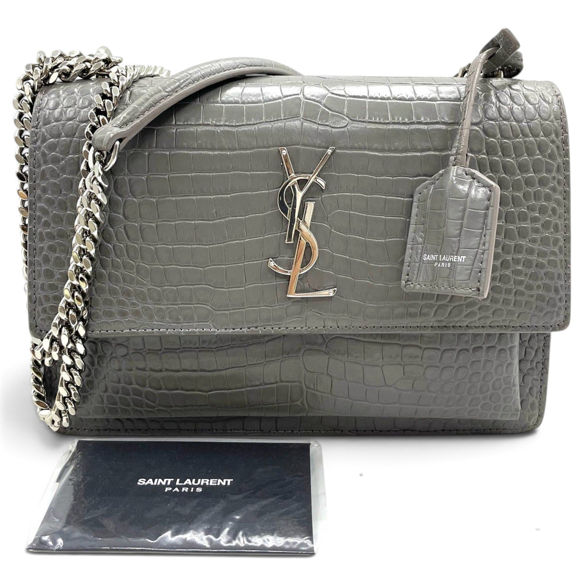 Sunset leather handbag