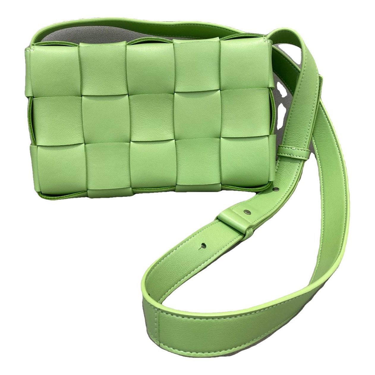 Cassette leather crossbody bag
